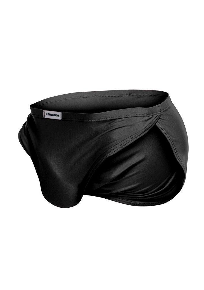 Justin+Simon Running Short BLACK S/M - 4