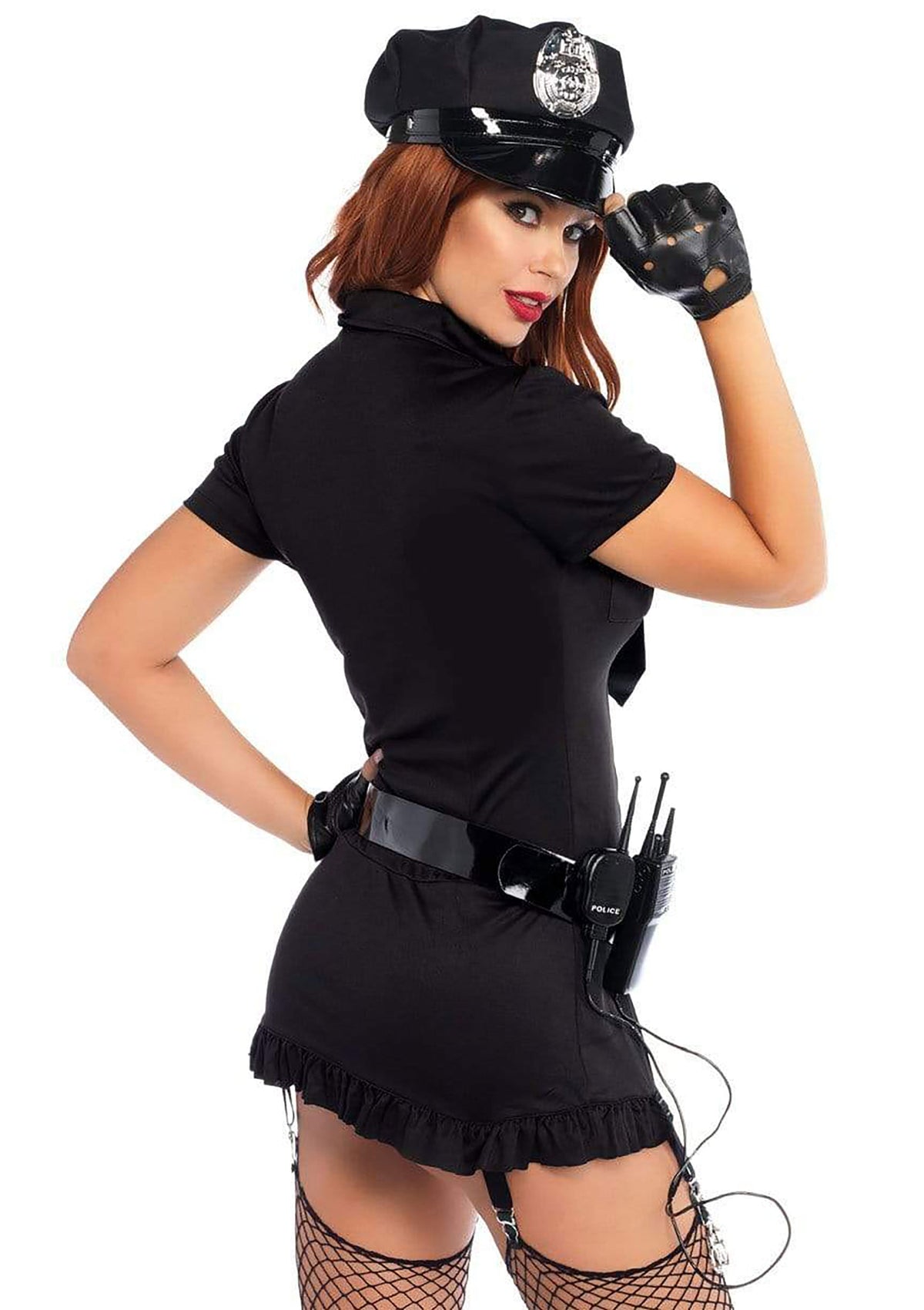 Dirty Cop Garter Dress BLACK M/L - 2