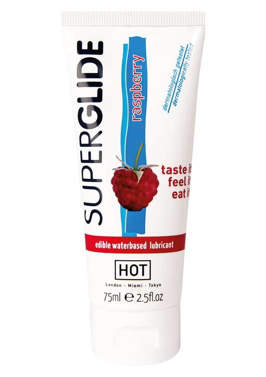 HOT Edibles Superglide Lube 75ml - Himbeere