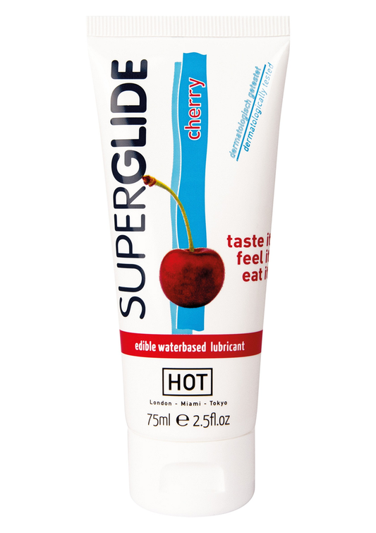 HOT Edibles Superglide Lube 75ml - Kirsche