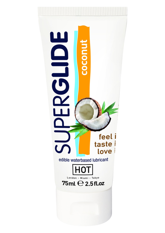 HOT Edibles Superglide Lube 75ml - Kokosnuss