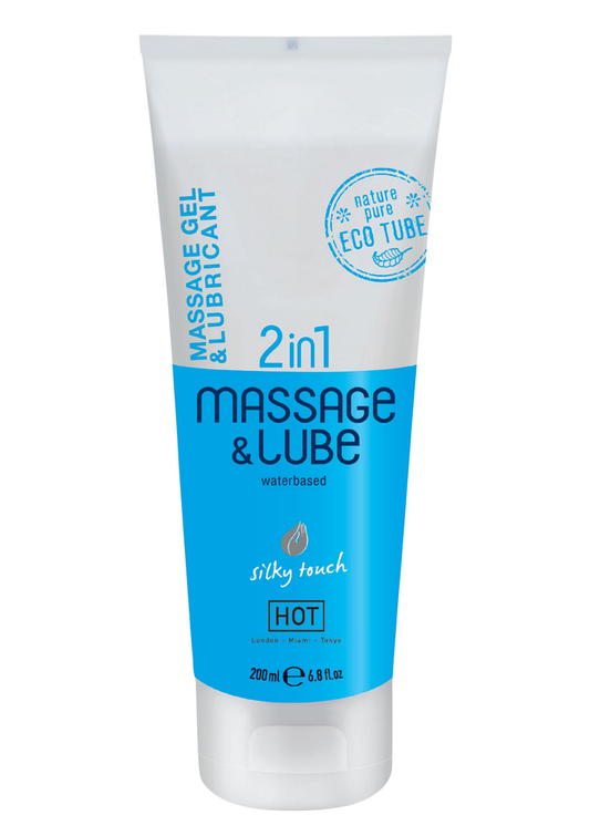 HOT Massage & Glide Gel 2in1 - Natürlich