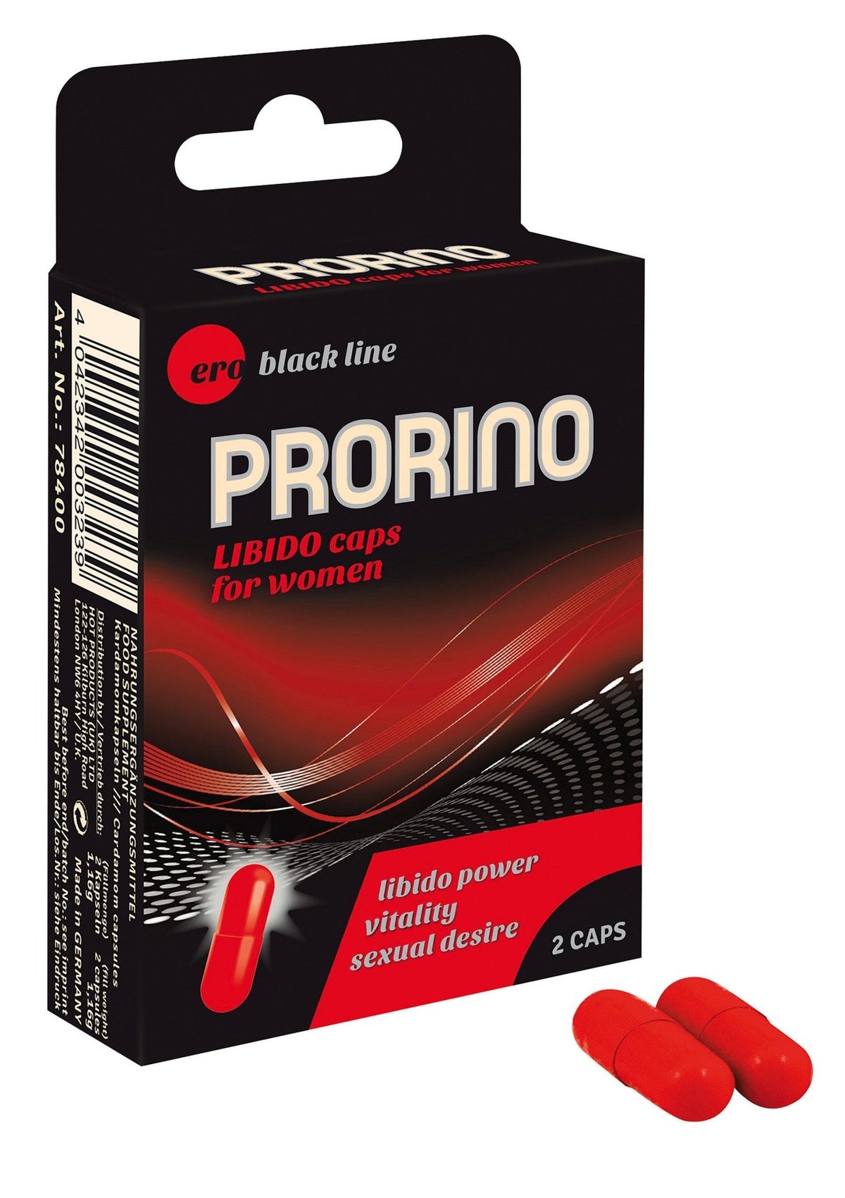 Prorino Libido Caps For Women 2 pcs NATUREL - 0