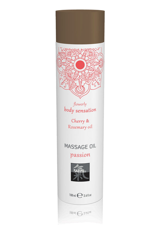 HOT Shiatsu Massage Oil - Kirsche