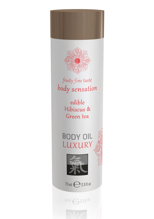 HOT Shiatsu Luxury Edible Body Oil - Special Exotic