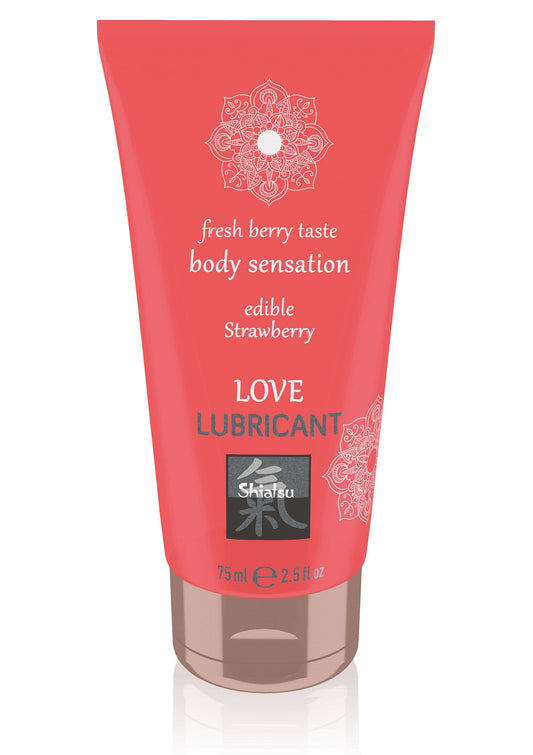 Edible Love Lubricant 75 ml - Erdbeere