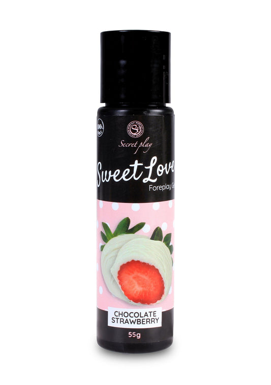 Secret Play Sweet Love Foreplay Gel - Erdbeere