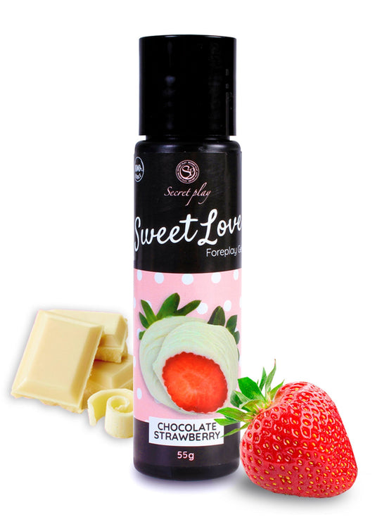 Sweet Love Foreplay Gel - Erdbeere