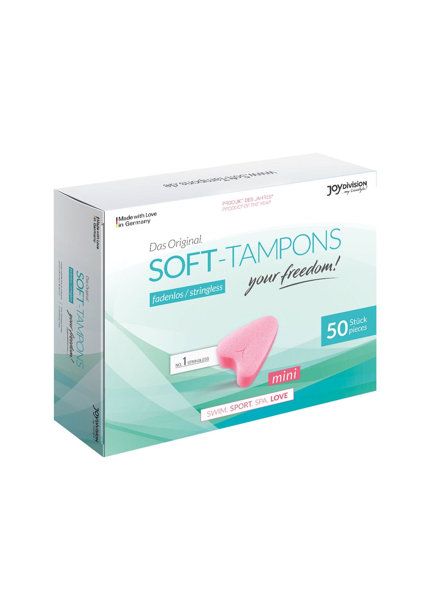Soft Tampons Mini (Box of 50) NATUREL - 0