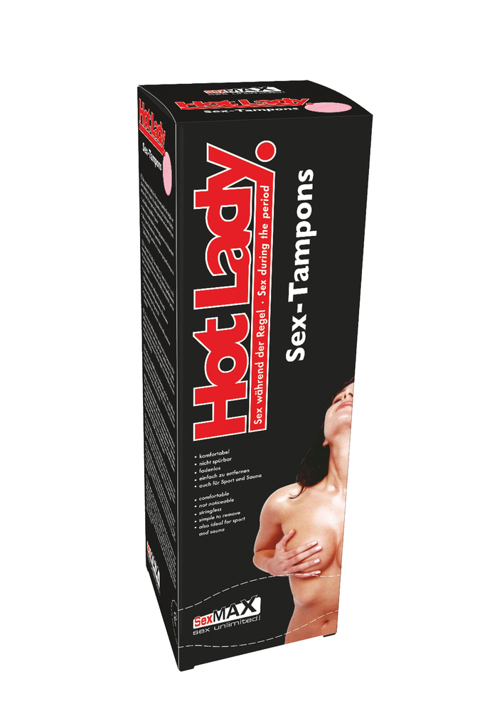 Joy Division Hot Lady Sex Tampons, Box of 8 509 - 0