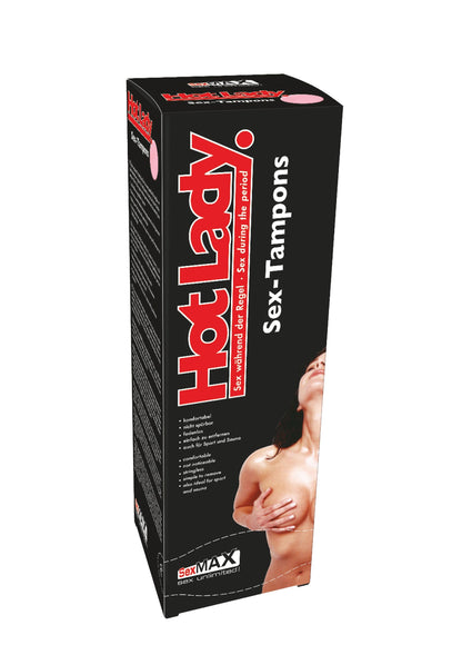 Hot Lady Sex Tampons (Box of 8) NATUREL - 1
