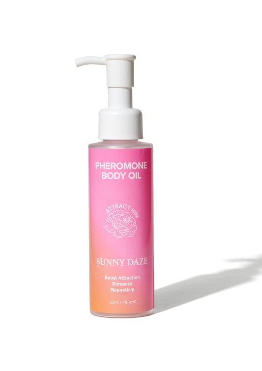 Phero Body Oil Attract Him 120 ml - Sunny Daze