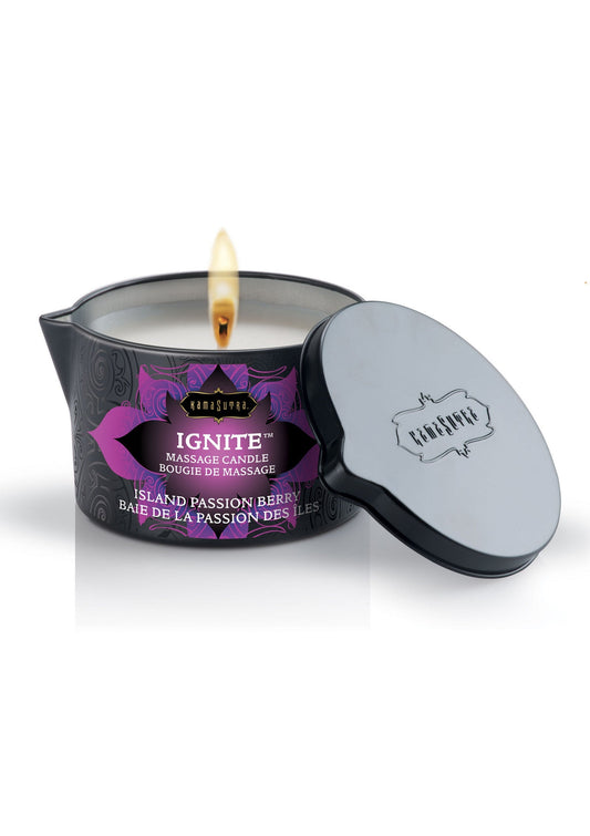 Ignite Massage Candle 170 gr - Beere