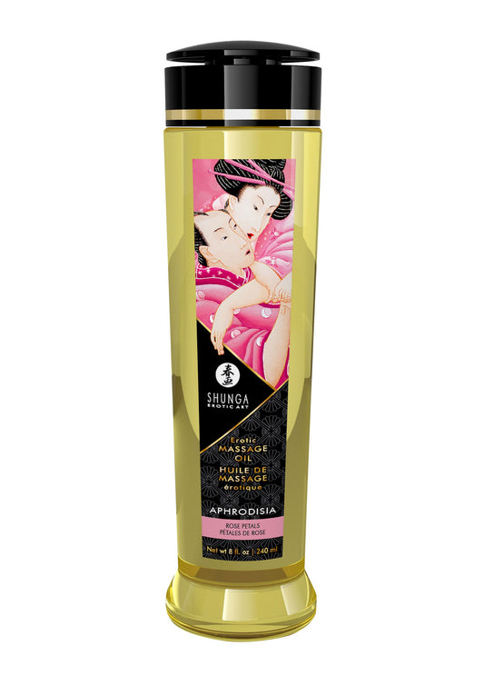 Shunga Erotic Massage Oil - Rose
