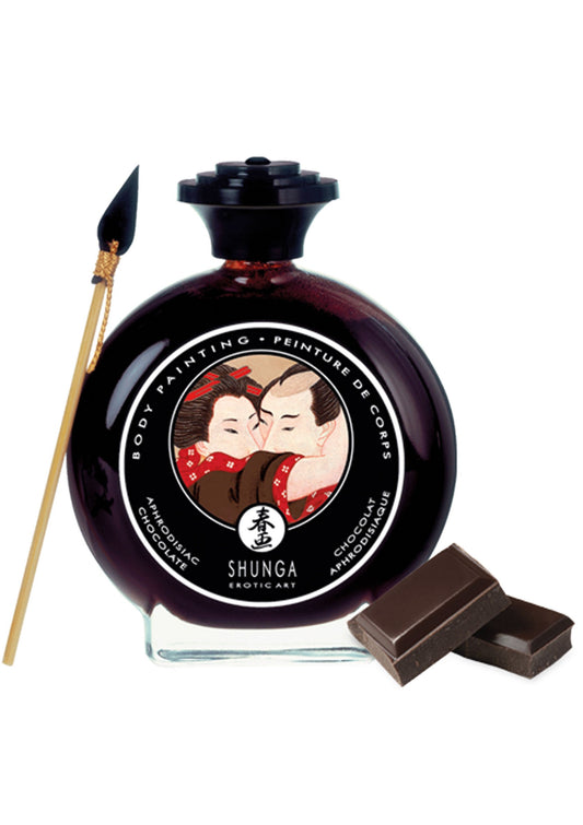 Shunga Edible Body Paint 100ml - Schokolade
