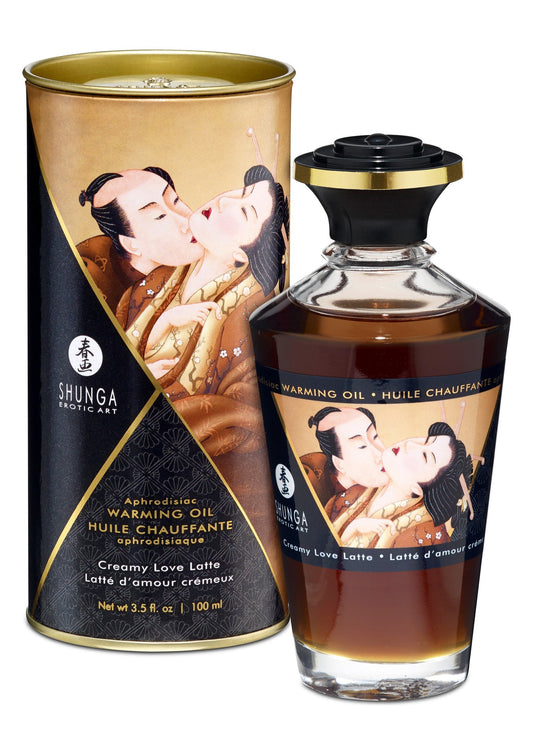 Aphrodisiac Warming Oil 100 ml - Kaffee