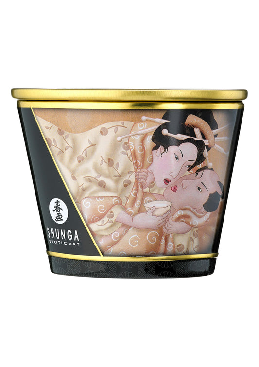 Shunga Massage Candle 170ml - Vanille