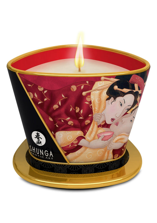 Massage Candle 170 ml - Erdbeere