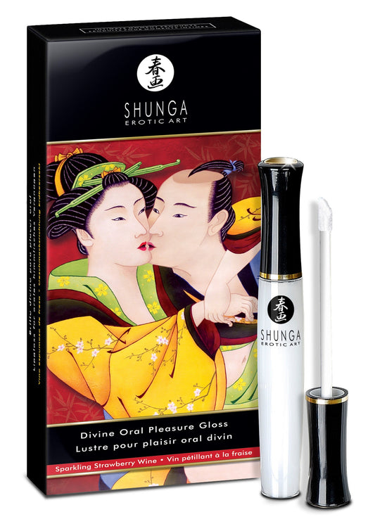 Oral Pleasure Lip Gloss 10 ml - Erdbeere