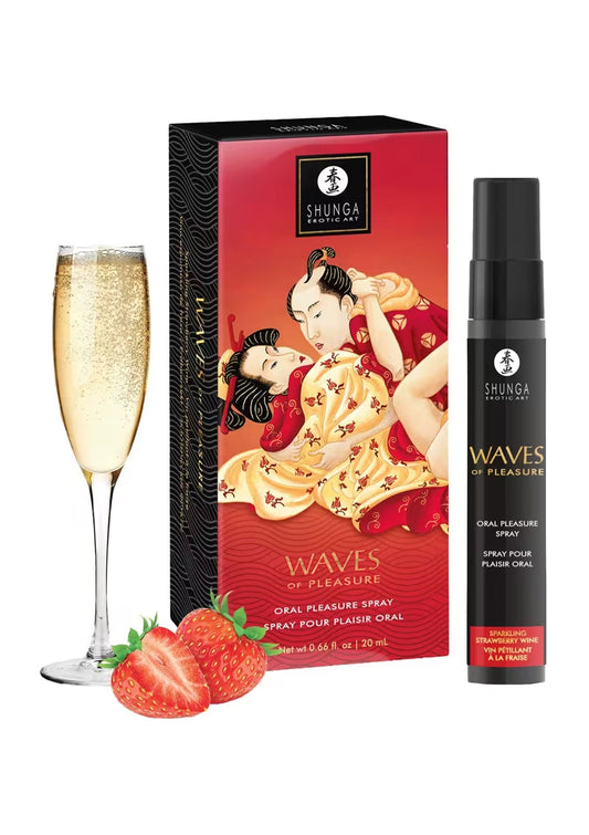 Waves of Pleasure Oral Spray 20 ml - Erdbeere