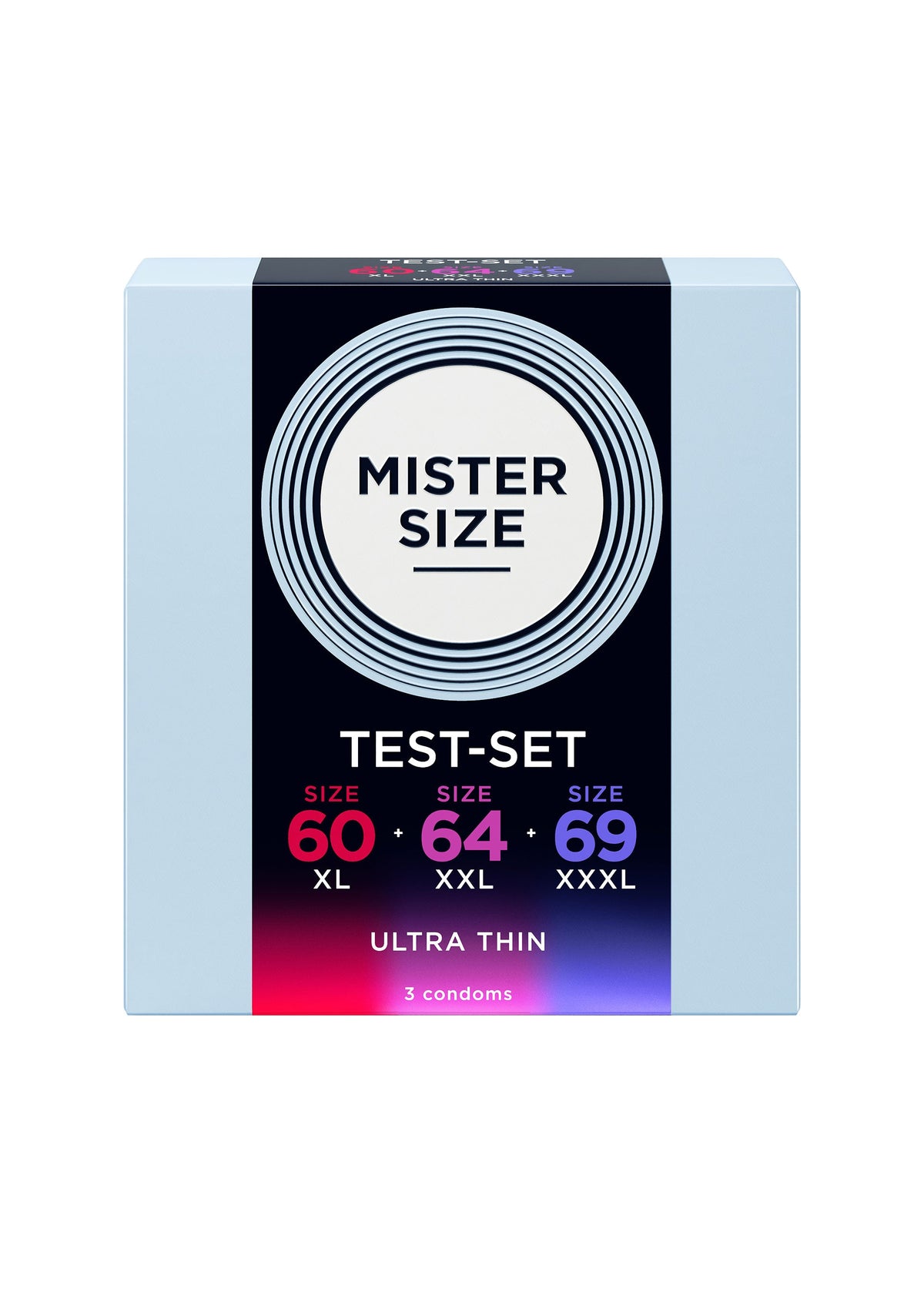 MISTER SIZE 60-64-69mm 3-pack NATUREL - 1
