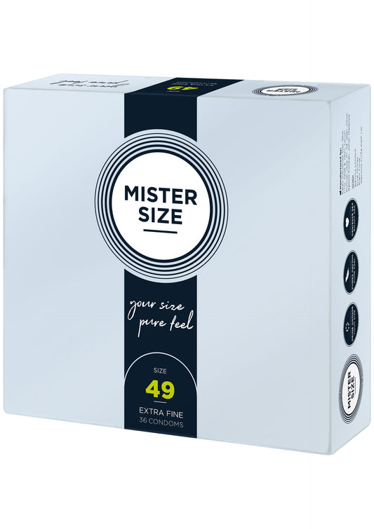 MISTER SIZE 49mm Condoms 36pcs