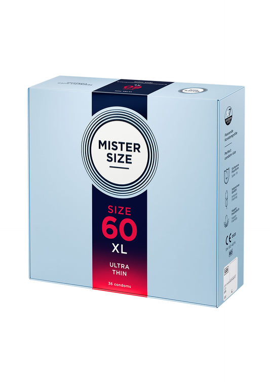 MISTER SIZE 60mm Condoms 36pcs