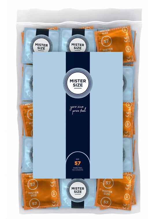 MISTER SIZE 57mm Condoms 100pcs