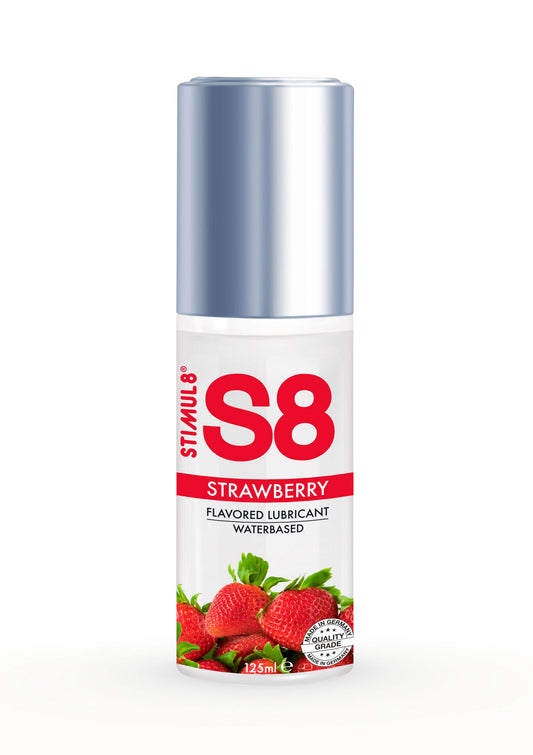S8 Waterbased Flavored Lube 125ml - Erdbeere