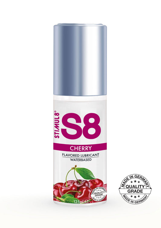 S8 Waterbased Flavored Lube 125ml - Kirsche