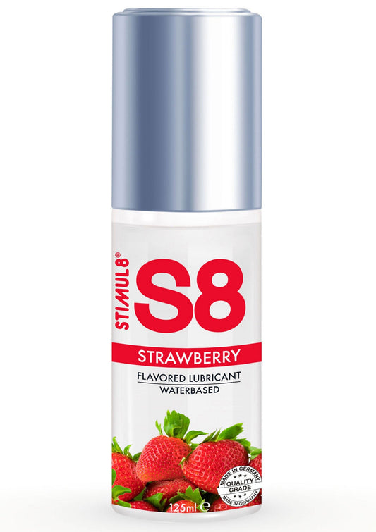 S8 Flavored Lubricant 125 ml - Erdbeere