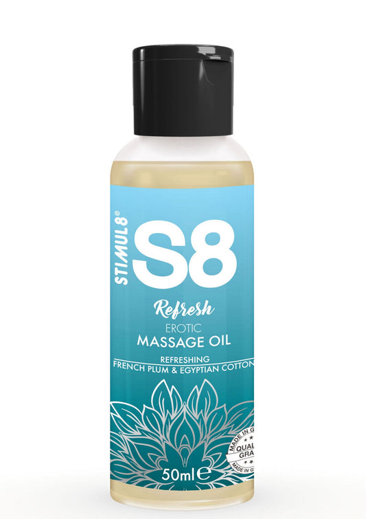 S8 Massage Oil 50 ml - French Plum und Egyptian Cotton