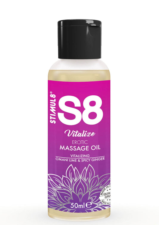 S8 Massage Oil 50 ml - Omani Lime und Spicy Ginger