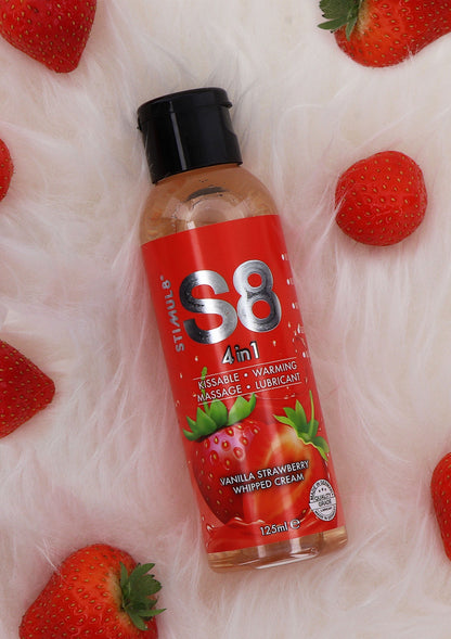 S8 4-in-1 Dessert Lubricant 125 ml STRAWBERRY 125 - 1