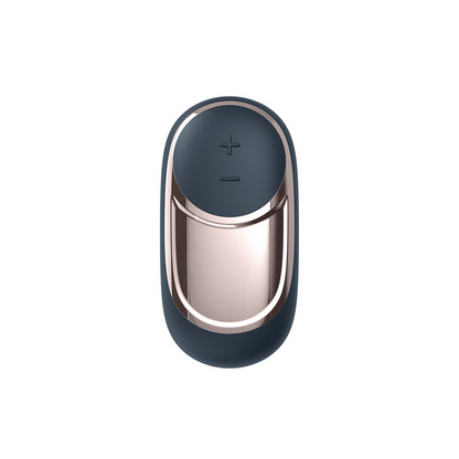 Dark Desire - Lay-on Vibrator - Dark Blue/Brass Blau - 3