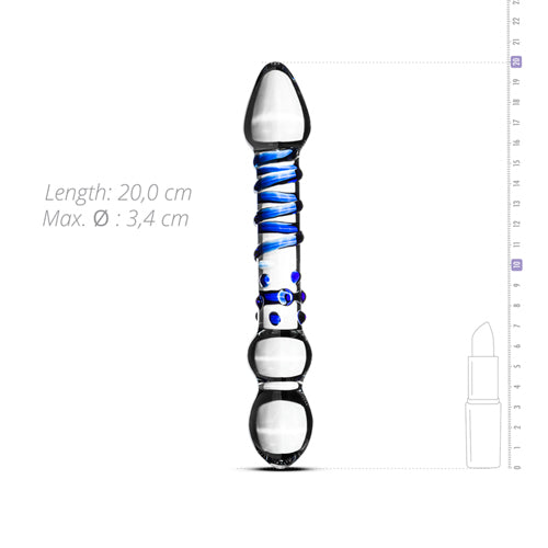 Glazen Dubbele Dildo No. 21 - 7
