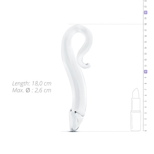 Glazen G-Spot/Prostaat Dildo No. 14 - 7