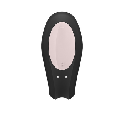 Double Joy - Partner Vibrator - Zwart Schwarz - 1