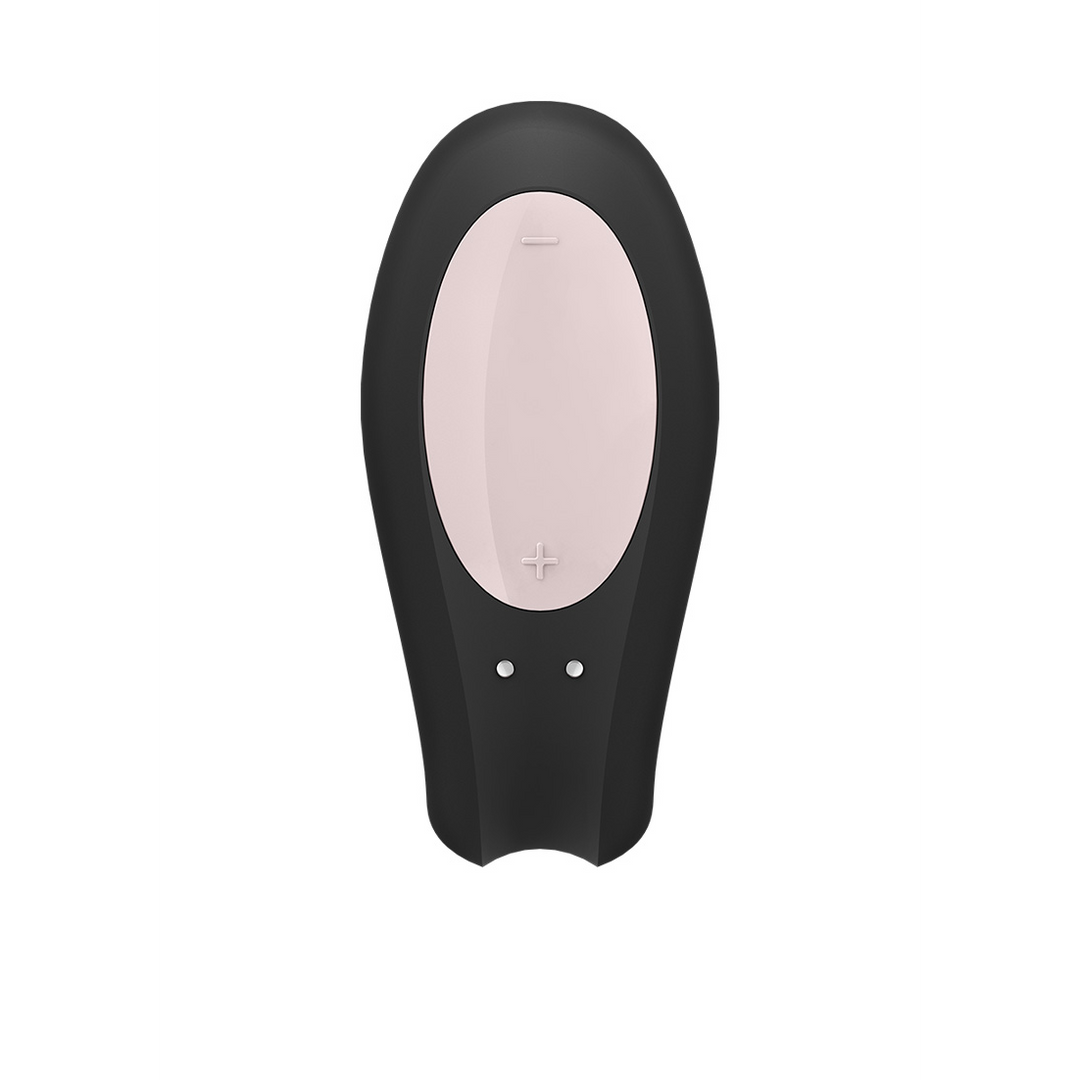 Double Joy - Partner Vibrator - Zwart Schwarz - 0