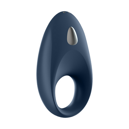 Mighty One - Vibrerende Cockring - Blauw Blau - 4