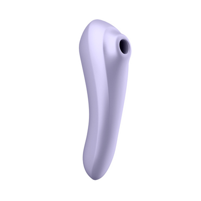 Dual Pleasure - Air Pulse Vibrator - Mauve Rot - 3