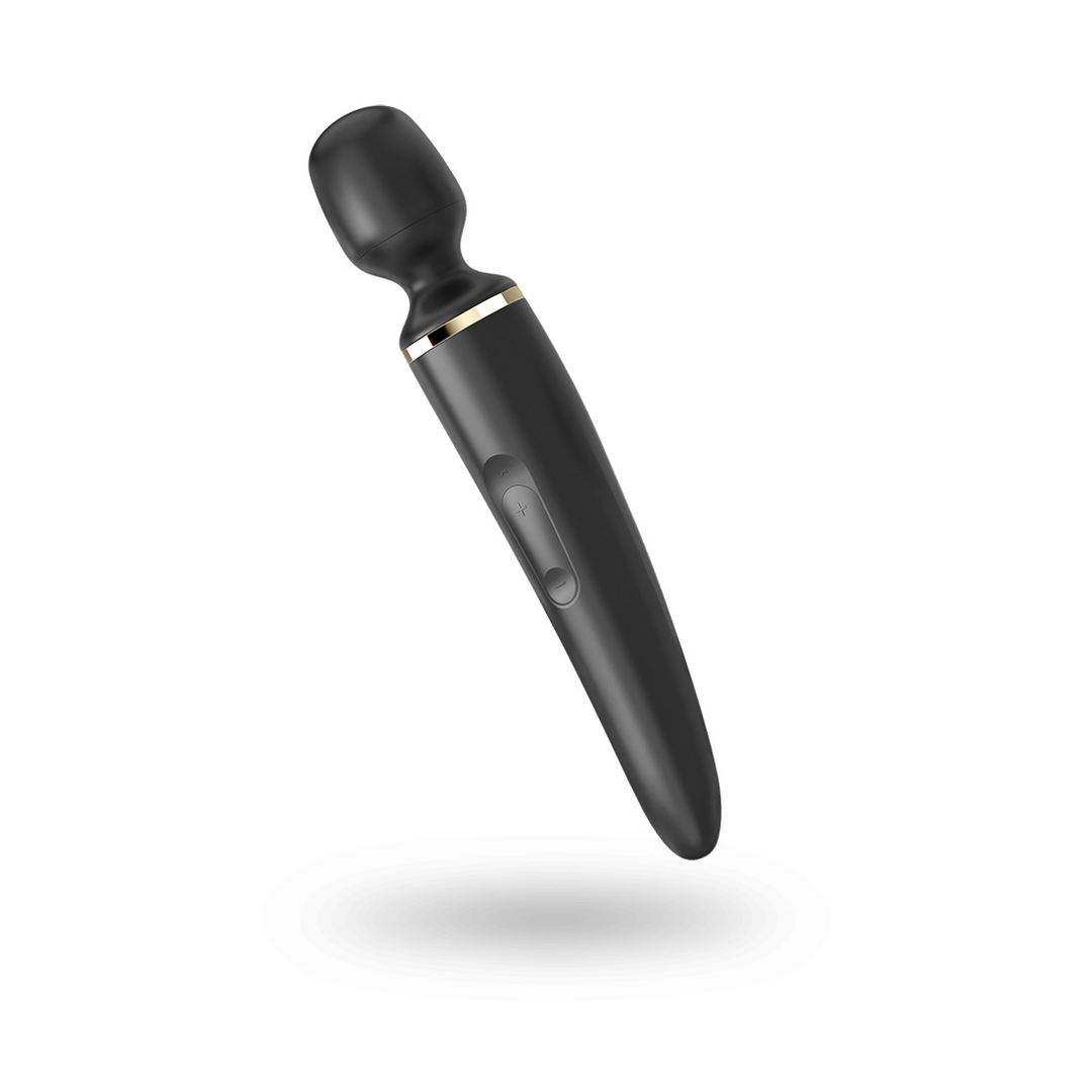 Wand-er Woman - Wand Vibrator - Zwart/Goud Schwarz - 0