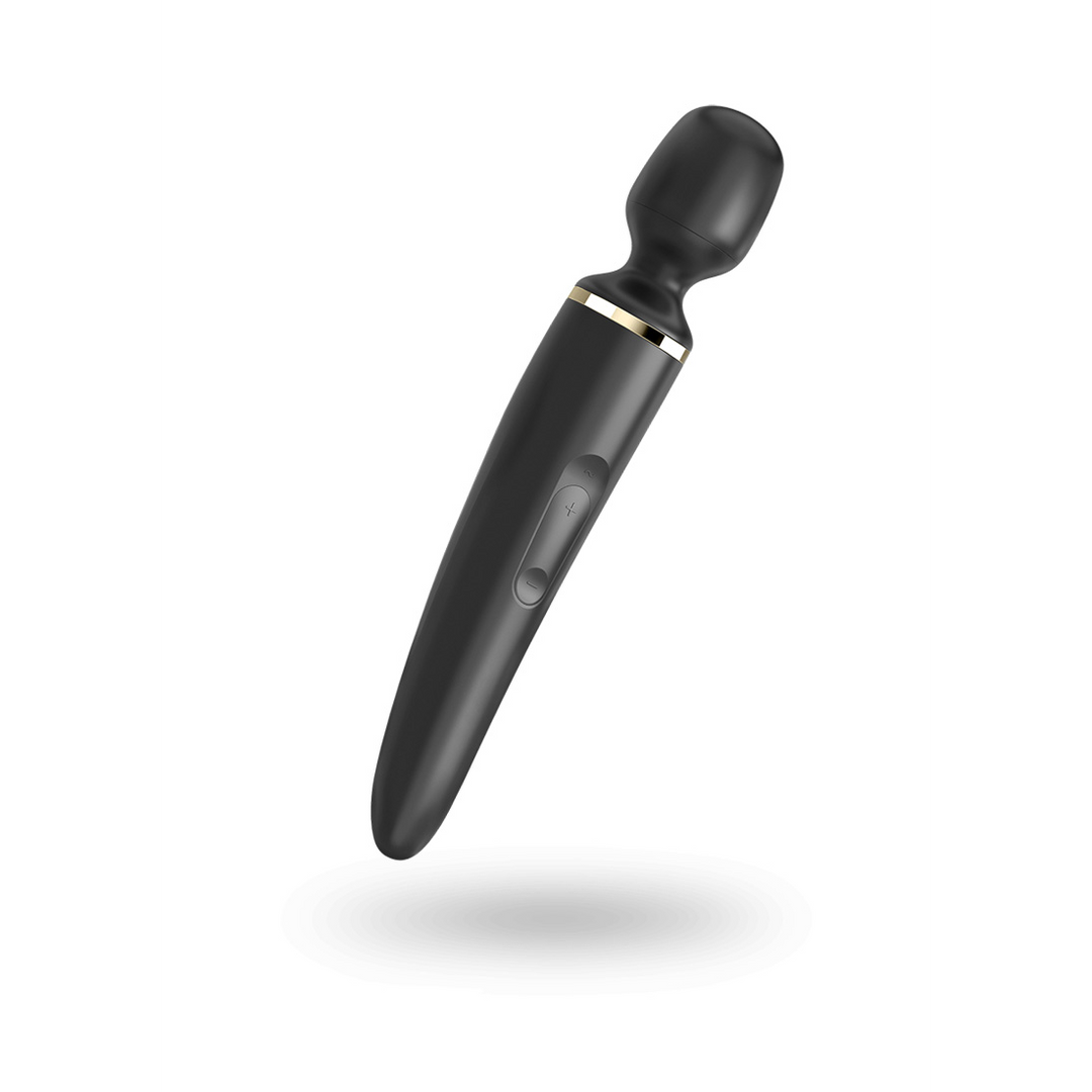Wand-er Woman - Wand Vibrator - Zwart/Goud Schwarz - 2