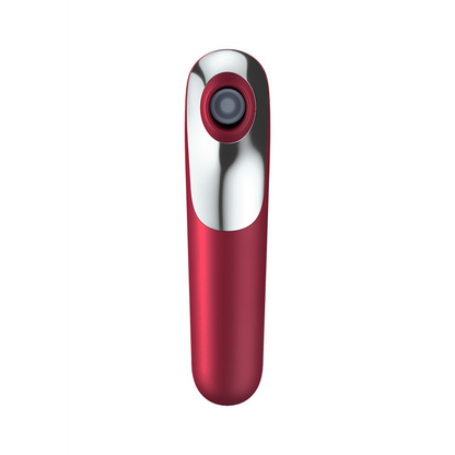 Dual Love - Air Pulse Vibrator - Rood Rot - 2